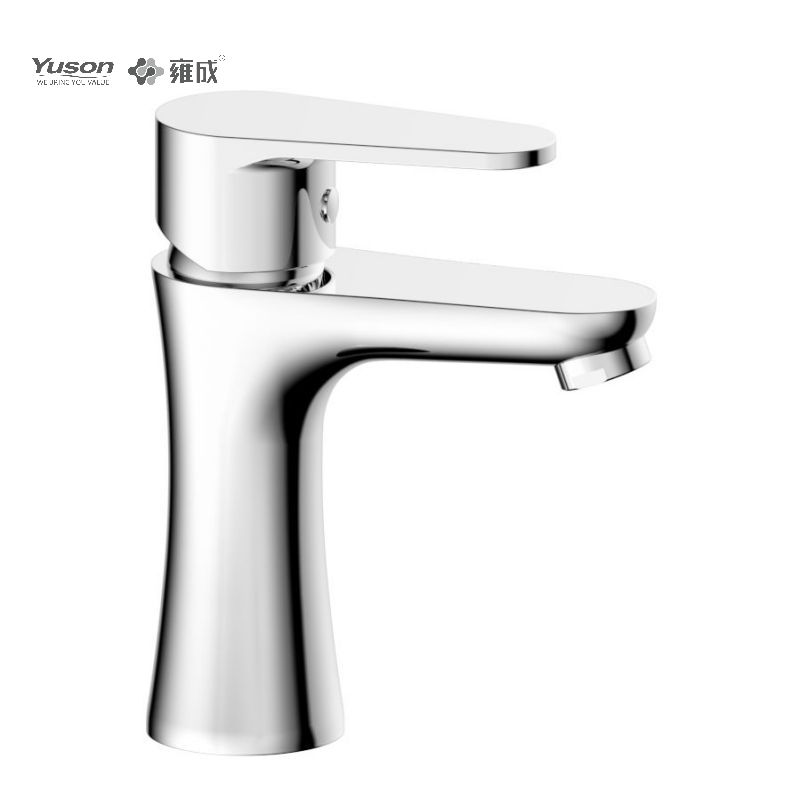 3377-30 Máy trộn chậu nước nóng lạnh gắn trên boong bằng đồng thau có vòi đơn