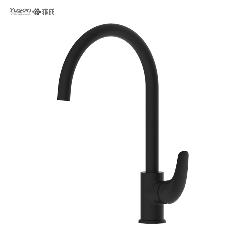 3079-50 Vòi đồng thau Máy trộn bồn rửa nhà bếp nước nóng và lạnh gắn đòn bẩy đơn